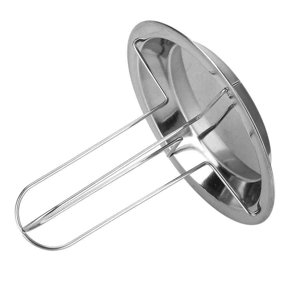 NEW Arrivals Stainless Steel Roasting Grill Stand Chicken Roaster Rack Kitchen Outdoor BBQ Tools Carbon Steel Non-stick Grilled Chicken Plate Cooking Home Outdoor Accessories Supplies