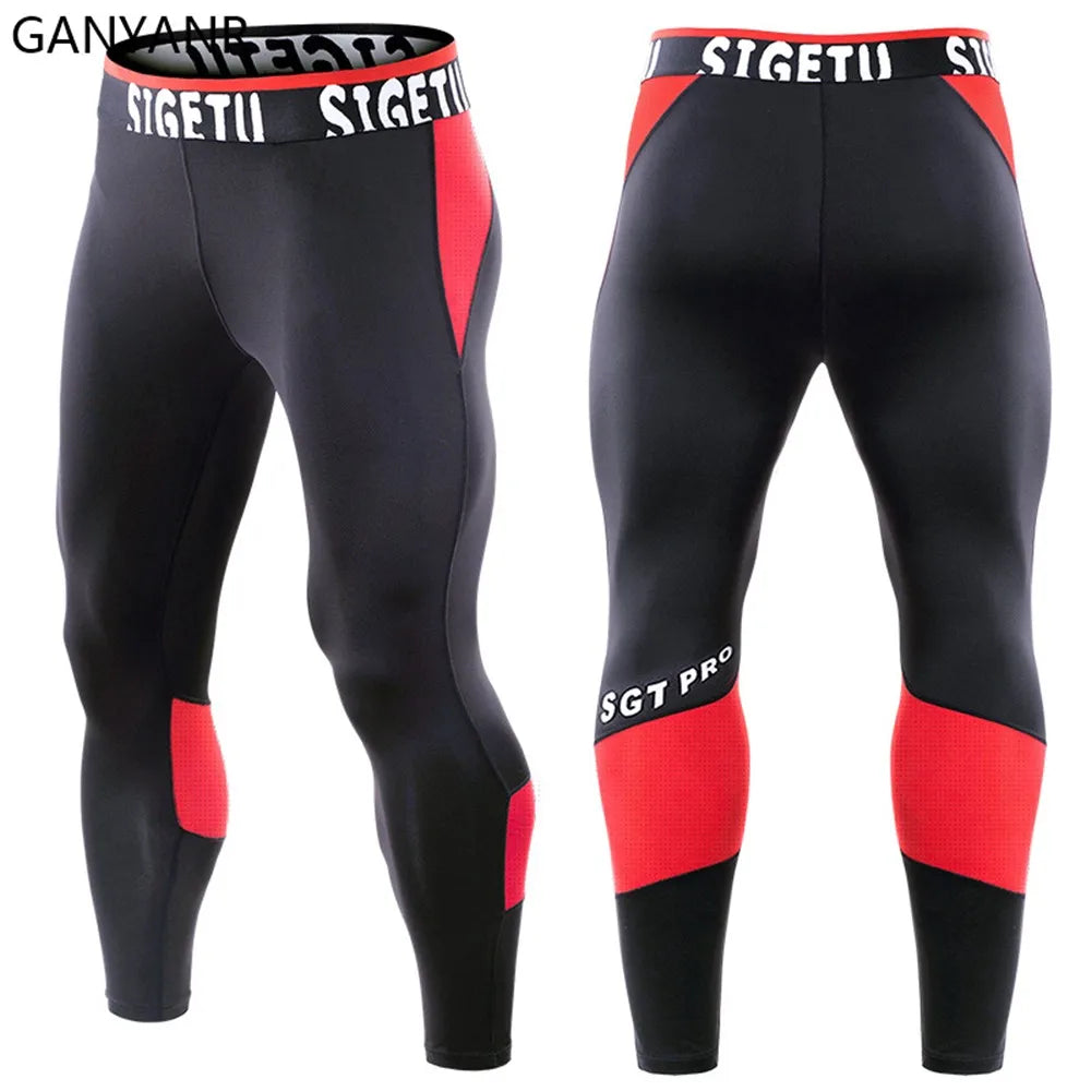 Running Tights Men Fitness Training Track Suit Compression winter leggings jogging basketball soccer Cargo pants sports