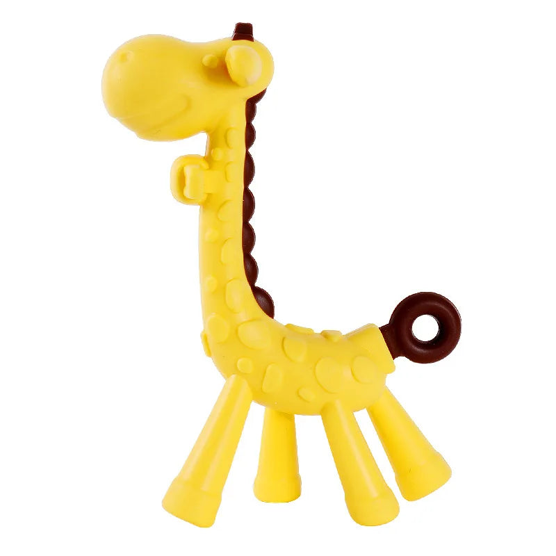 2 PCS Set Baby Medical Silicone Teething Training Toothbrush BPA Free Banana Shape Safe Toddle Teether Chew Toys Teethers Soothe Babies Gums