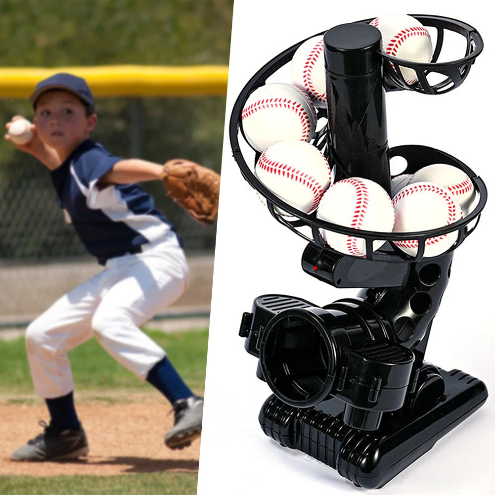 NEW Pitching Robot Machine For Tennis Baseball Portable Lightweight Automatic Ball Throwing Pitching Machine For Tennis  Baseball Training