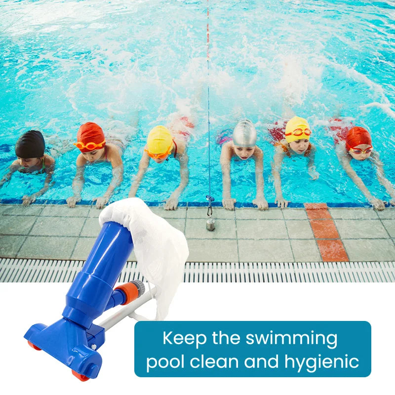 Pool Vacuum Cleaning Kit Clean Bottoms Net For Pool Filter Swimming Pool Vacuum Cleaner Set Cleaning Skimmer Pools Products Tool