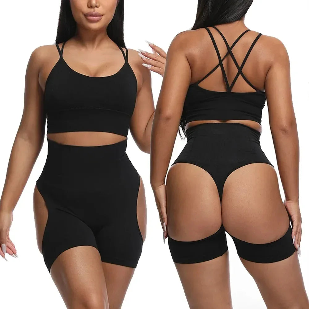 Black/Beige Color Women's Butt Lifter Shapewear Sexy Show Buttocks Body Shaper Hip Enhancer Tummy Control Panties Seamless Shorts Slimming Underwear