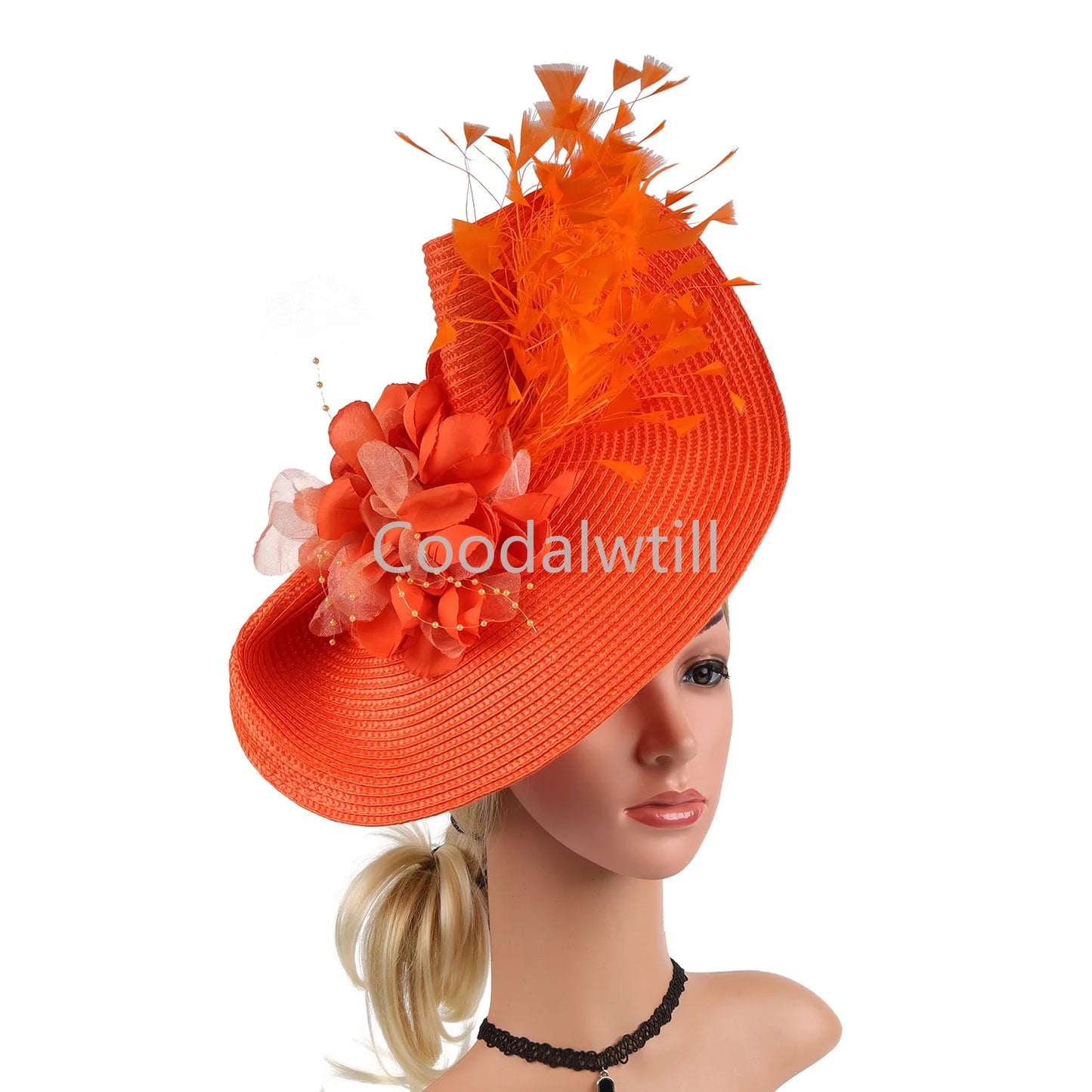 8 Colors Elegant Butterfly Flowers Fascinators Hat Women Tea Cocktail Party Millinery Derby Hat Fascinator Weddings Pillbox Hat Headband Luxury Headwear Ladies Apparel Accessories