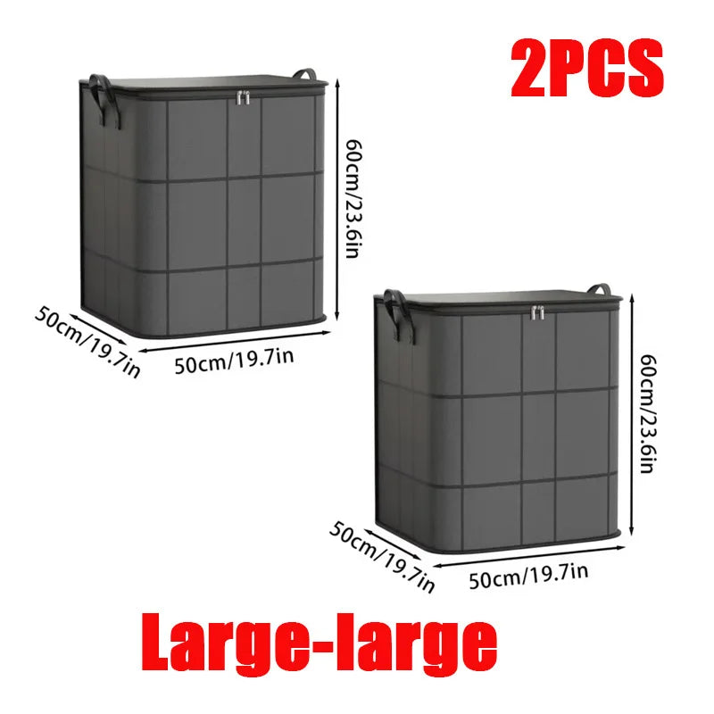 3 PCS Set Travel Moving Packing Bags Thickened Storage Bag Waterproof and Moisture-Proof Packaging Convenient Household Moving Large Capacity Storage Bag Clothing Supplies