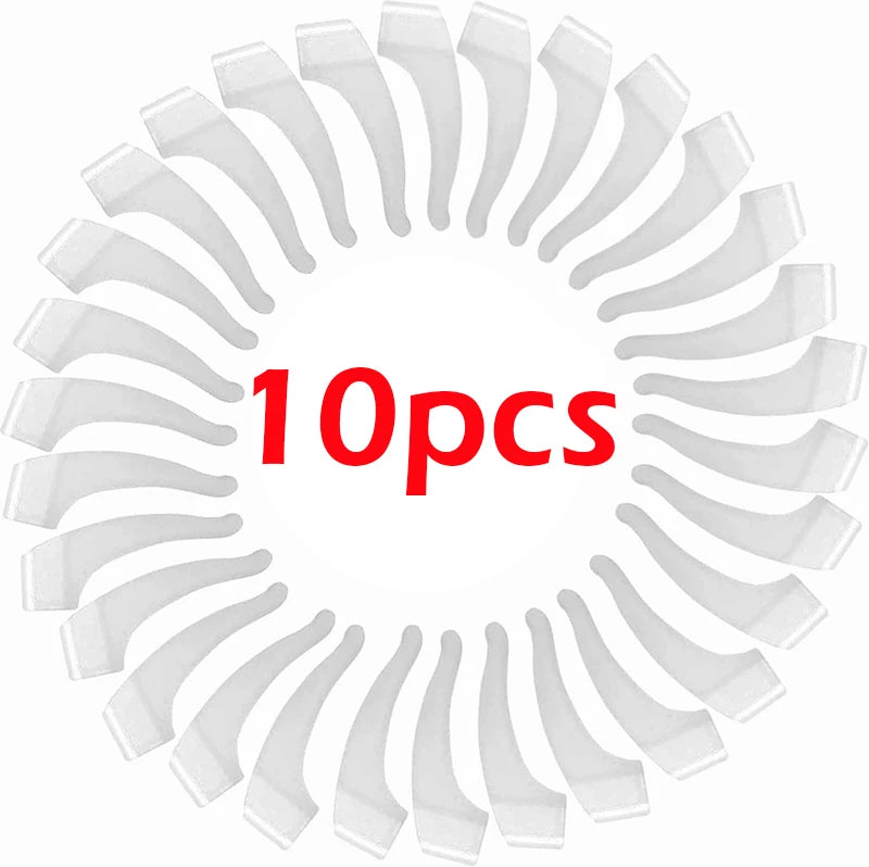 New Arrivals 20 Pairs Set (40PCS) Silicone Anti-Slip Ear Hooks for Women Men Antiskid Glasses Leg Ear Sleeve Clear Anti-fall Eyewear Holder Accessories