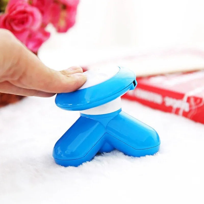 Creative Small Charging Massager Mini Massager Miniature Three Foot Massager for Meridian Health Care
