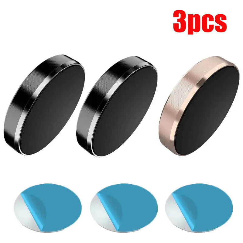 3 PCS Set Magnetic Car Phone Holder Stand In Car for iPhone 14 13 12 XR Pro Huawei Magnet Mount Cell Mobile Wall Nightstand Mobile Cell Phones Accessories