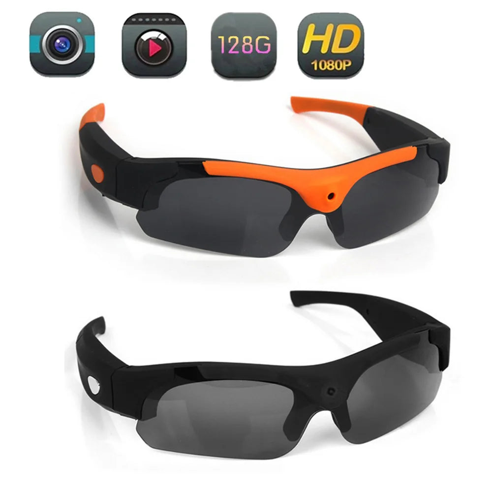 Outdoor Sport 1080P HD Mini Camera Smart Glasses Video Recorder Driving Cycling DVR Video Recorder Eyewear Camcorder