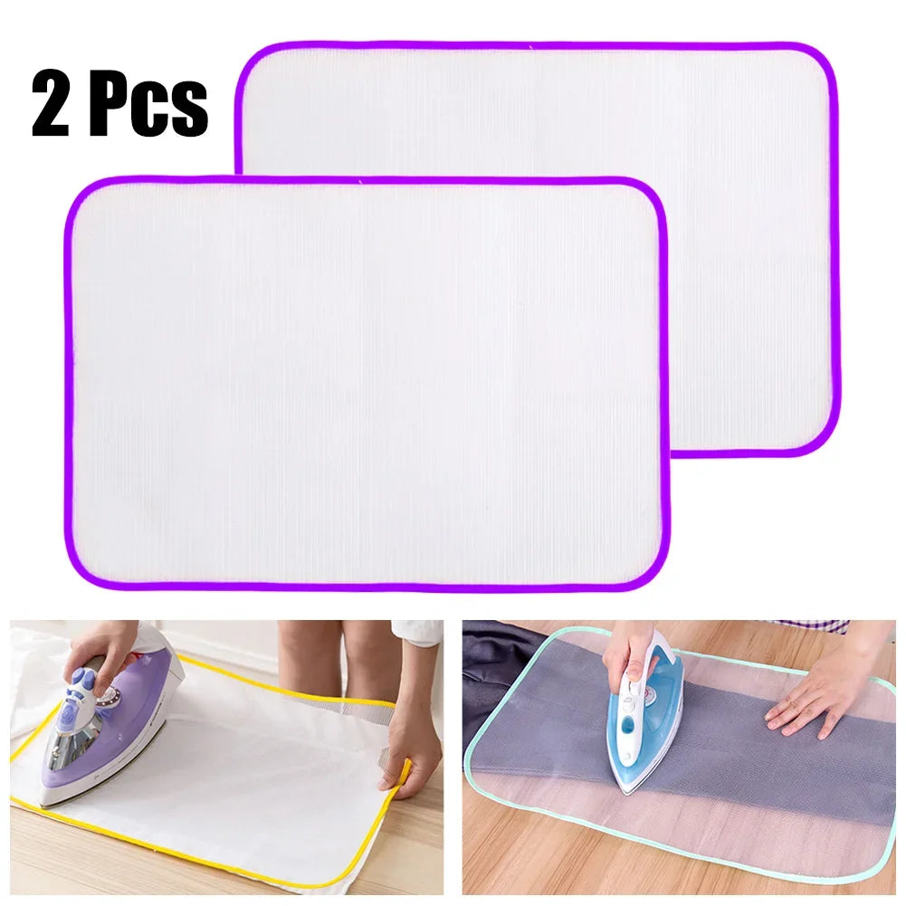 NEW Protective Insulation Ironing Board Cover Cloth Guard Press Mesh Random Colors High Temperature Pad Ironing Against Pressing
