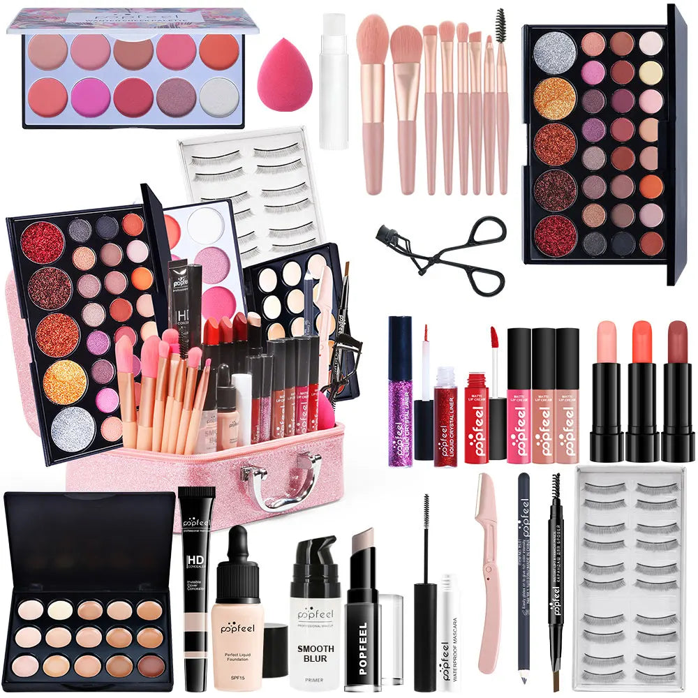 Make-Up Full Kit, for Girls Women, Valentine Gift, Birthday Gift Women Cosmetic Supplies