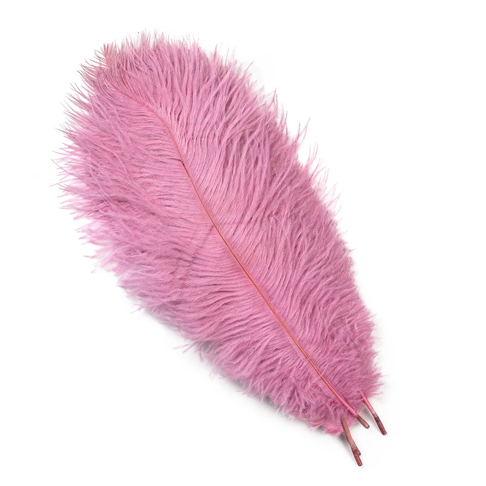 10 PCS Set 10 Colors Natural Ostrich Feathers Wedding Home Decor 30-35cm/40-45cm Ostrich Plumes Table Centerpiece Crafts