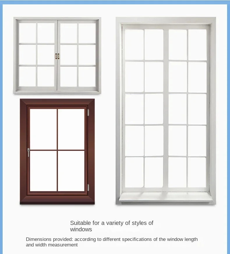 1PC DIY Mosquito Net for Bed Window Home Textile the Mesh Indoor Self-Adhesive Anti-Insect and Fly Screen Curtains Garden Home Office Windows Net