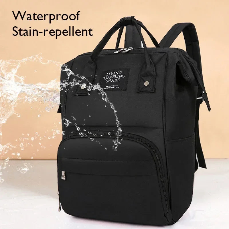 NEW Arrivals Outdoor Travel Nappy Backpack Diaper Bag Milk Bottle Storage Organizer Mummy Large Capacity Bags Mother Baby Multi-Function Waterproof Outdoor Travel Diaper Bags for Baby Care.