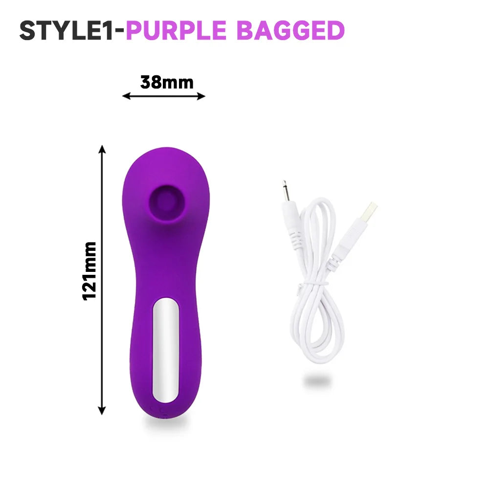 Woman Sex Clitoral Toy Mini G-spot Tongue Licking Sucking Vibrator Clitoris Sucker Pussy Dildo Fidget Toys Sex Toys for Girls 18+