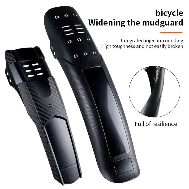 1PC Bike Fenders Mudguard Dustproof Cycling Splash Guard Universal Bicycle Mudguard Splash Proof Mountain Bike Bicycle Accessory