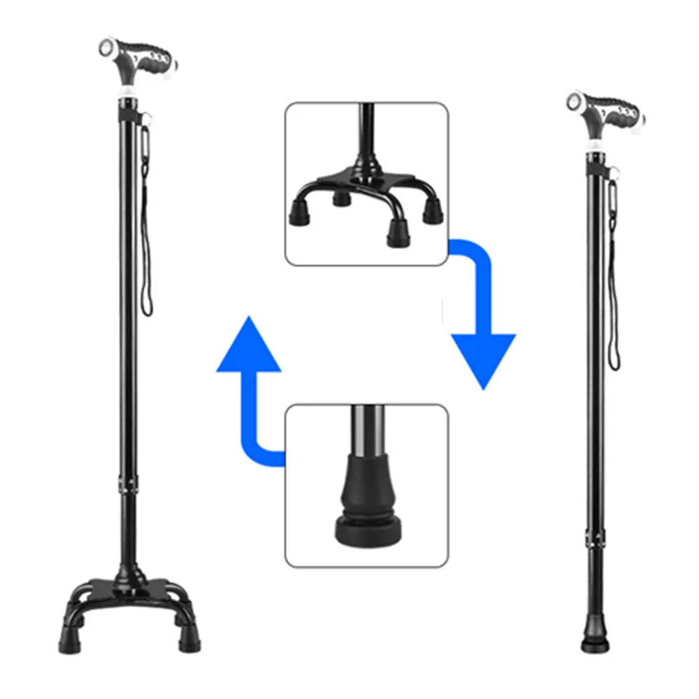 Big and Small Feet Walking Sticks Zimmer Frames Series for Disable Elderly People Health Care Supplies