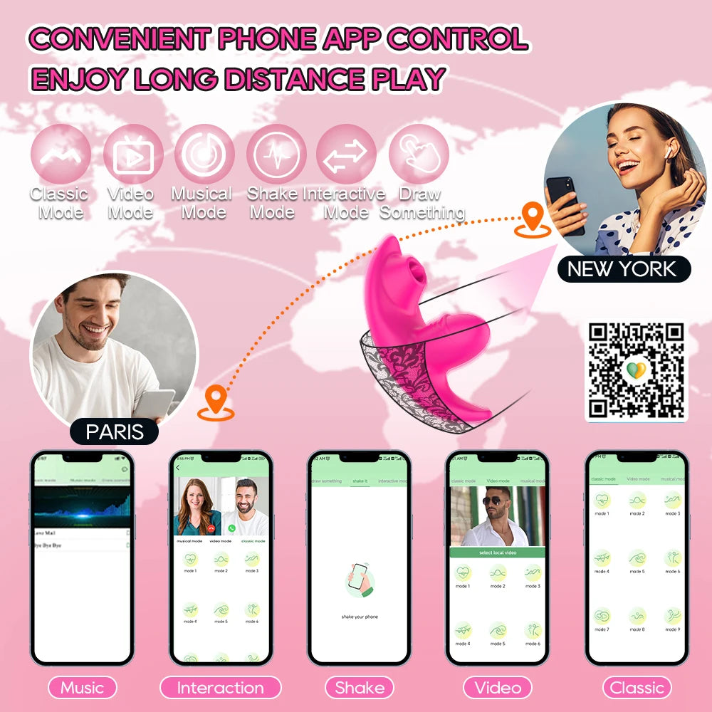 APP Control Wearable Panty G Spot Vibrator Dildo Silicone Vibrating Panties Clitoral Vaginal Stimulator Adult Sex Toys for Women