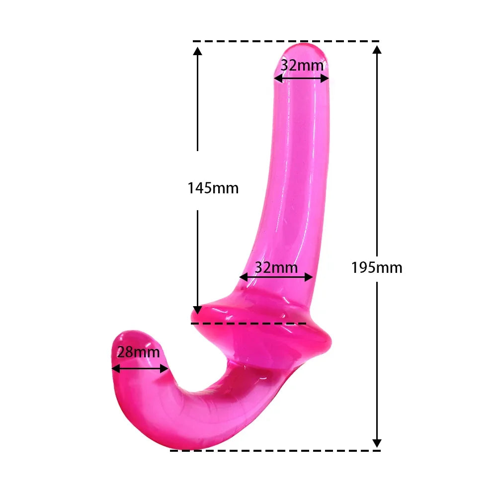 Double Strapon Dildo G Spot Vagina Stimulator Erotic Strapless Dildos For Women Anal Toys For Adults Sex Toys For Lesbian