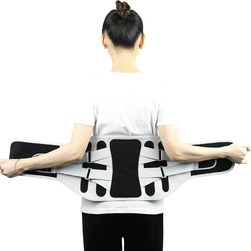 Lumbar Support Belt Disc Herniation Orthopedic Strain Pain Relief Corset For Back Posture Spine Decompression Brace