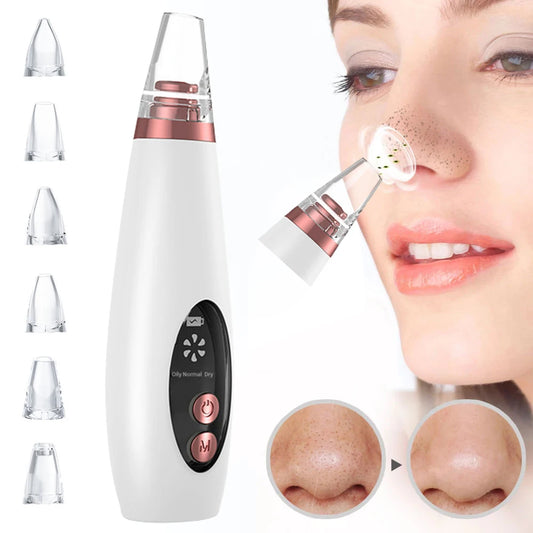 NEW Arrivals Electric Vacuum Set Suction Blackhead Remover Facial Pore Cleaner Black Spots Removal Facial Deep Cleansing Machine Skin Care Tools