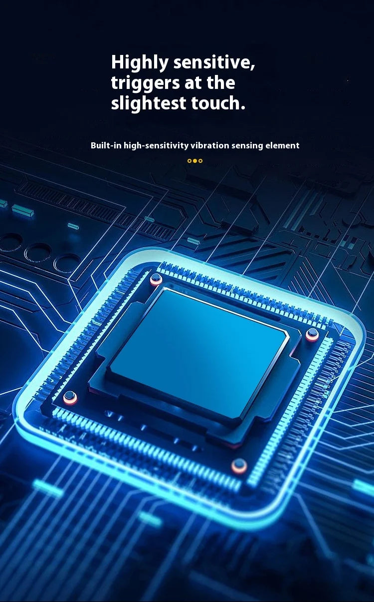 NEW Arrivals Blue/Black Color  Bicycle Motorcycle Scooter Electronic Alarm 110dB Lock Disc Brake Lock For Motorcycle Bicycle High Security Weatherproof Easy To Use