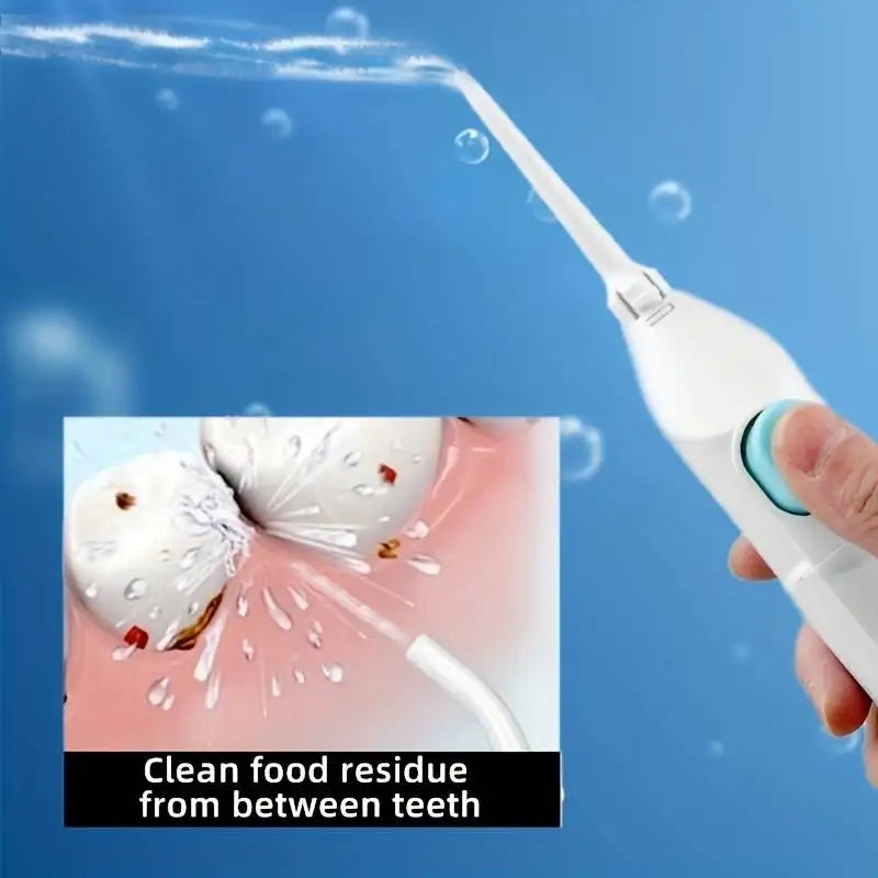 NEW Household High Pressure Oral Irrigator Portable Teeth Clean Water Dental Floss Manual High Pressure Water Toothpick Dental Accessories
