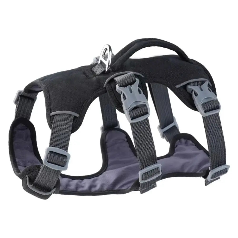 NEW Reflective Vest Dog Harness With Handle Escape Proof Reflective Pet Harness Shock-Absorbing Breathable Pet Vest
