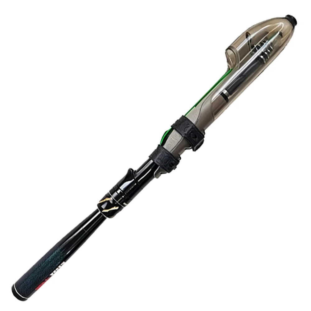 2.10M Travel Portable Telescopic Carbon Fiber Lure Rod 1.8m/2.1m Spinning Optional Ultra Light Carbon Long Cast River Lakes Sea Boat Fishing Accessories