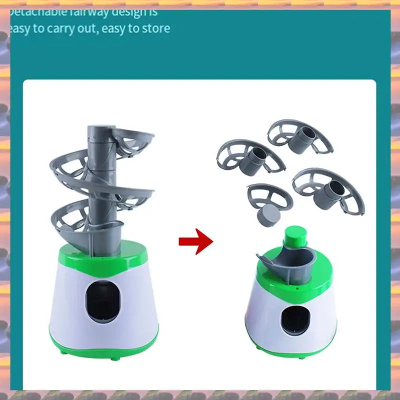 NEW  Portable Table Tennis Ball Pitcher Dual Power Supply Version Ping Pong Ball Robot Pitching Machine For Trainers Sports Accessories