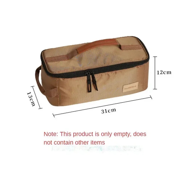 NEW Arrivals Outdoor Camping Food Drinks Delivery Folding Storage Box, Picnic BBQ Tableware, Kitchenware, Outdoor Travel Tactical Storage Lunch Bag, Large Capacity Case