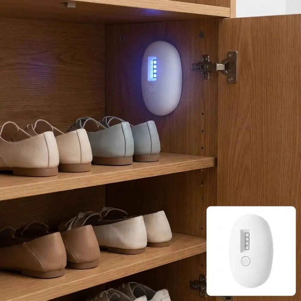 Multi-Purpose Night Light Portable Toilet Sterilizer Sanitizer Lamp Germicidal Safe Toilet Sterilizer USB Rechargeable Ultraviolet Light Sterilizer Home Bathroom Accessories Health Care Hygiene Supplies