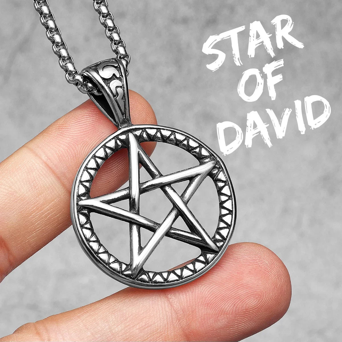 38 Types Illuminati's Masonic Hexagram Salomon Star of David Masonic Stainless Steel Men Necklaces Pendant Chain Punk New in For Women Fashion Secret Society Jewelry Gifts