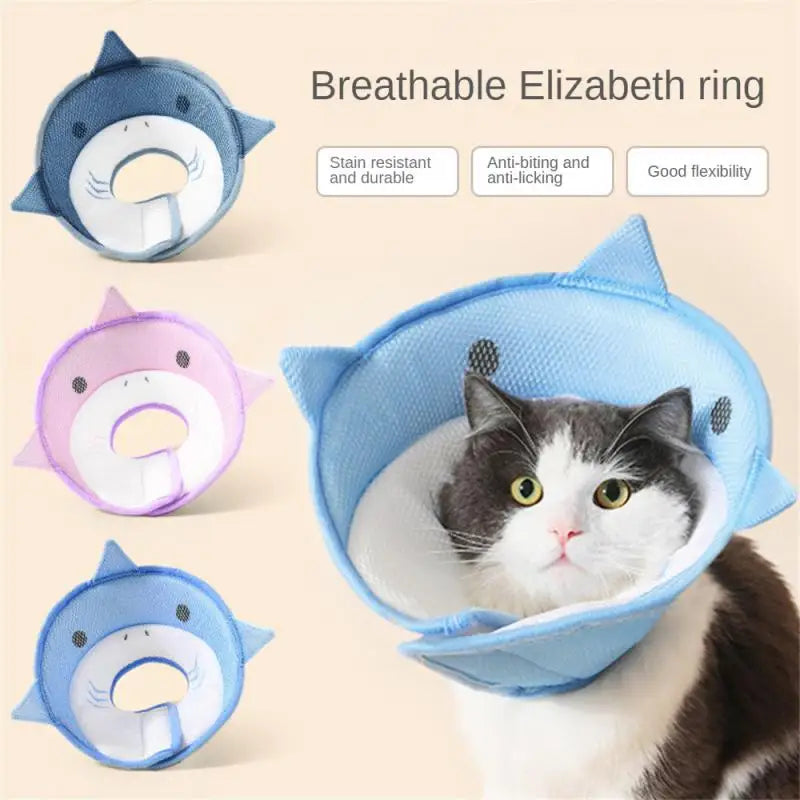 Cat Hat Prevent Scratches And Infections Protected Pet Rehabilitation Recover Prevent Scratches Elizabethan Collar After Surgery