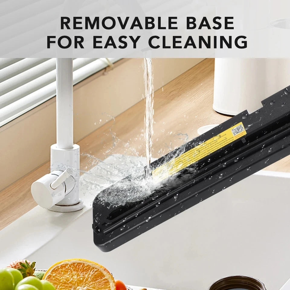 Electric Vacuum Sealer + Vacuum Bags Food Storage Seal Touch Button Dry/Wet Built-in Cutter Kitchen Food Sealing Vacuum Packaging Machine Home Kitchen Accessories