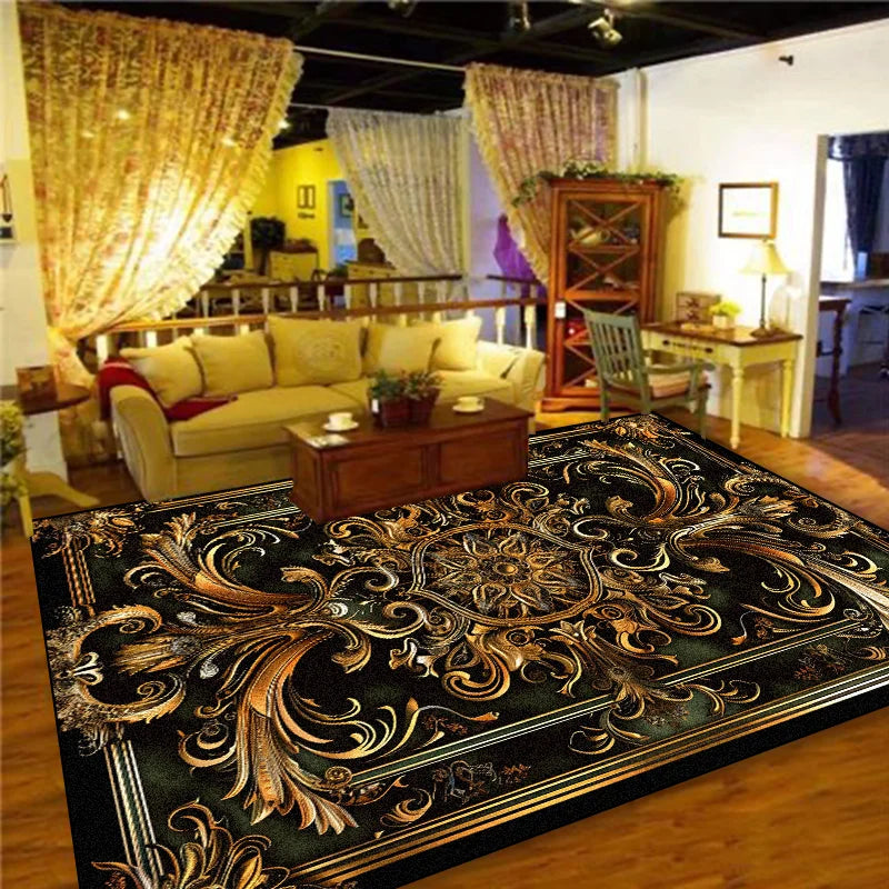 NEW Arrivals 10 Patterns European Light Luxury Carpet Living Room 200x400cm Rug Large Size Decoration Bedroom Persian Carpet Washable  Floor Mat Non-Slip Carpet