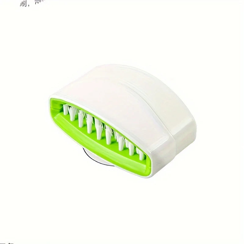 Knife Cutlery Cleaner Brush With Strong Suction Cup, Fork Spoon Cleaning Brush, Vegetable Fruit Kitchen Washing Tool