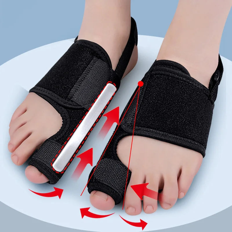 Orthopedic Bunion Splint Corrector Big Toe Separator Pain Relief Non-surgical Hallux Valgus Correction Hammer Toe Straightener