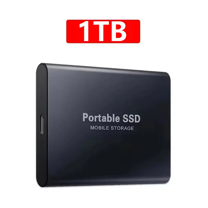 Portable Mobile Hard Disks Lightweight USB 3.2 External Hard Drive Fast Transfer External Solid State Drives For Laptop Desktop PC Computer Accessories