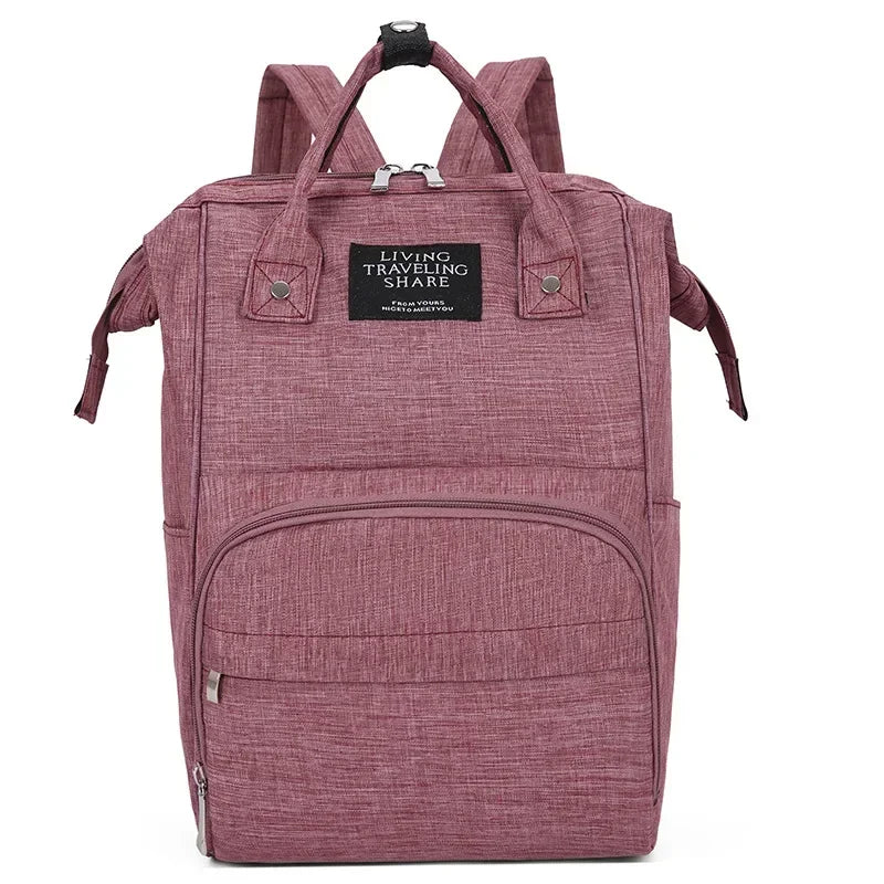NEW Arrivals Outdoor Travel Nappy Backpack Diaper Bag Milk Bottle Storage Organizer Mummy Large Capacity Bags Mother Baby Multi-Function Waterproof Outdoor Travel Diaper Bags for Baby Care.