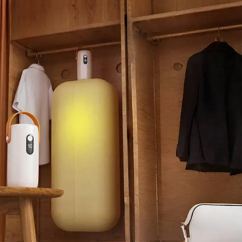 Portable Electric Clothes Dryer - Compact Foldable for Travel, Dorms & Baby Clothes, Fast Drying & Energy Saving Travel Hotels Business Trip Clothing Apparel Accessories