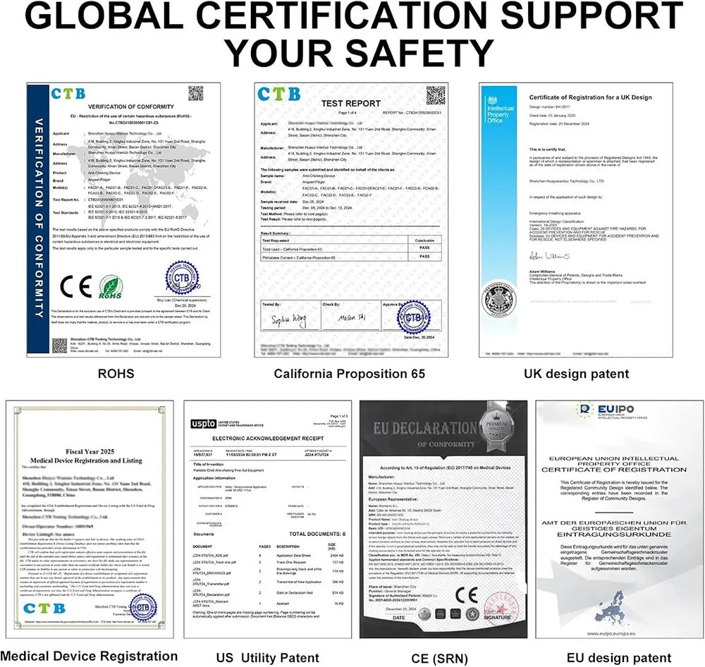 Chocking Rescue Emergency Device First Aid Device Portable Veterinary Therapeutic Equipment Negative Pressure Aspirator for Choking Children Adults Health Care Supplies