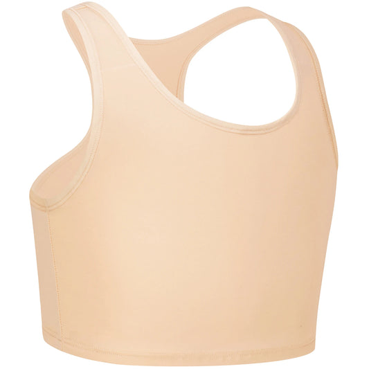 Transgender FTM Breathable Half Chest Binder Tank Top