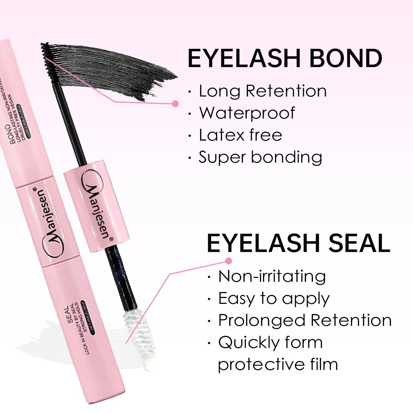 NEW Arrivals 30-40-50D Full Set DIY Lashes Extension Kit Eyelashes 200 PCS Clusters Lash Bond and Seal Makeup Tools for Gluing  Lashes Gluing Glue  Accessories