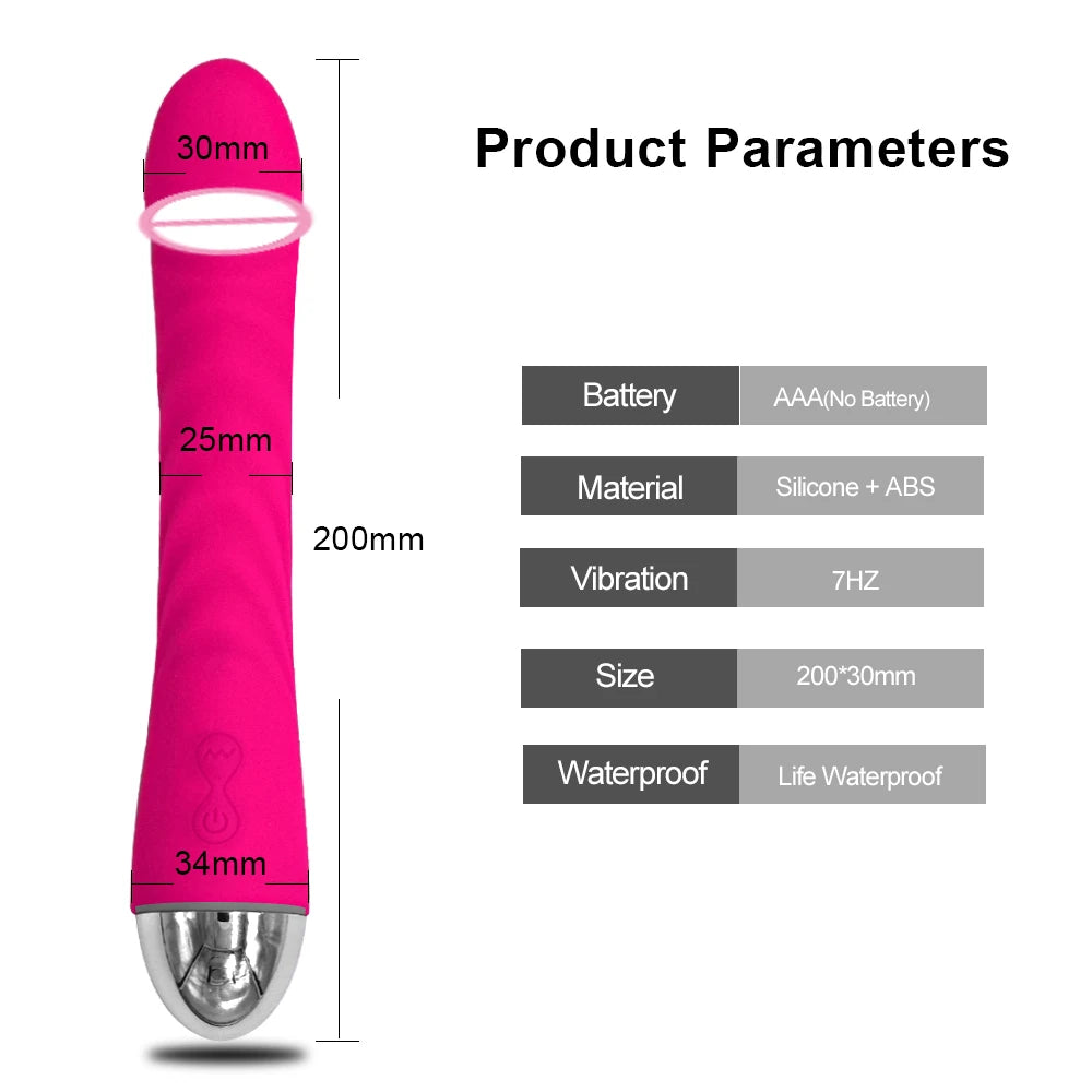 10 Modes Real Dildo Vibrator for Women Soft Female Vagina Clitoris Stimulator Massager Masturbator Sex Products for Adults