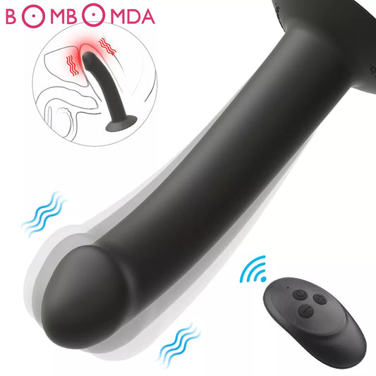 Anal Plug Prostate Massager Sex Products Wireless Remote Vaginal Stimulator With Sucker Silicone Dildo Sex Toys for Man Woman