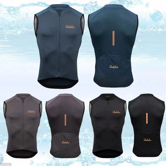 NEW Arrivals S-3XL 3 Colors Men's Cycling Vest Sleeveless Windproof Cycling Clothing Sport Bike Gilet Bicycle Jersey Windbreaker MTB Road Racing Bikes Vest Sports Apparel Accessories
