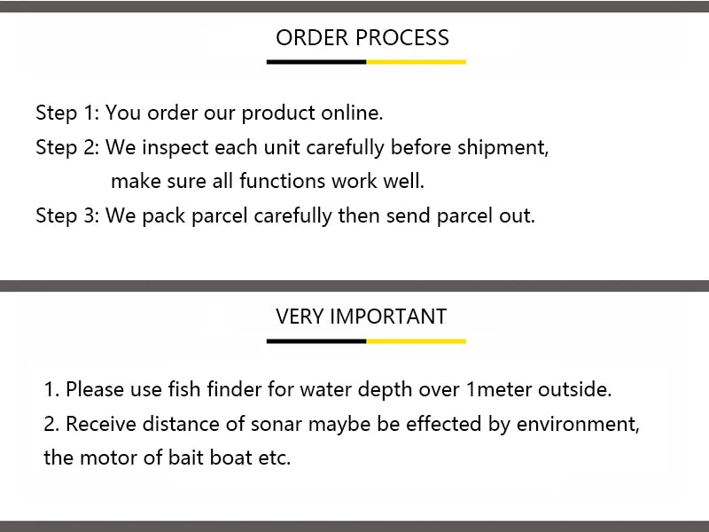 English Language 100-200meters Professional Wireless Sonar Fish Finder Dot Matrix Sonar Sensor Transducer Depth Echo Sounder  Recharged Battery Ocean Lake River Fishing Supplies