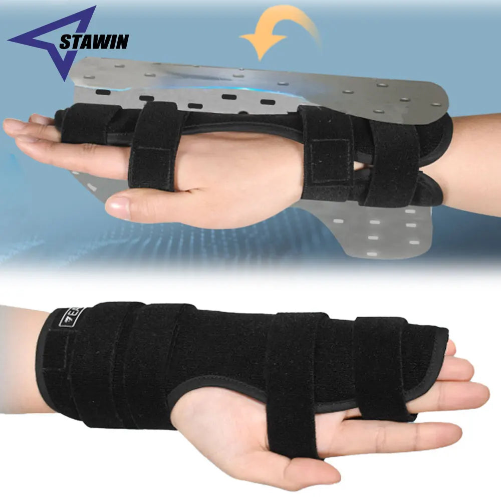 Adults and Kids Boxer Finger Splint Aluminum Hand Brace, Pinky Finger Splint for Little Finger Cast, Finger Immobilizer Straightener Corrector, Splint Support