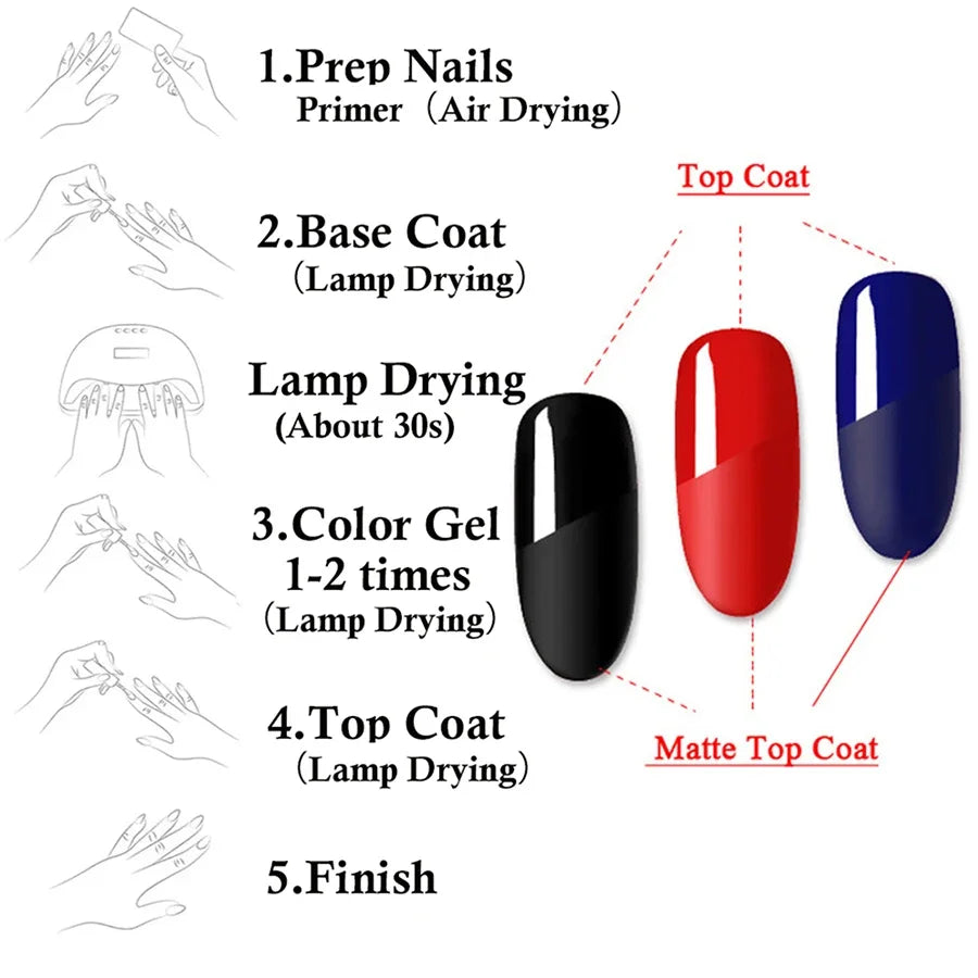330g Bae Gel Remover Tempered Matte Top Coat Semi-Permanent Varnish UV Soak Off Nail Functional Gel Manicure Pedicure Tools