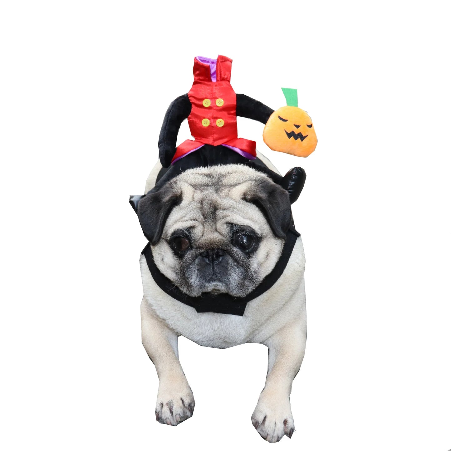 Halloween Dog Clothes Pet Costumes Clown Funny Role-Playing Costumes Dress Up Change Clothes.